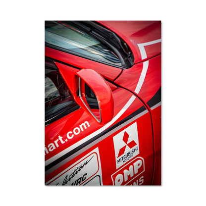Poster Rallye Rouge