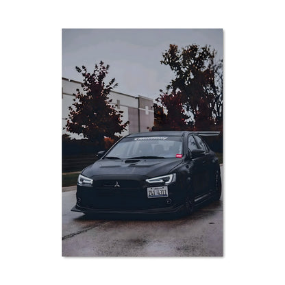 Poster Lancer Noir