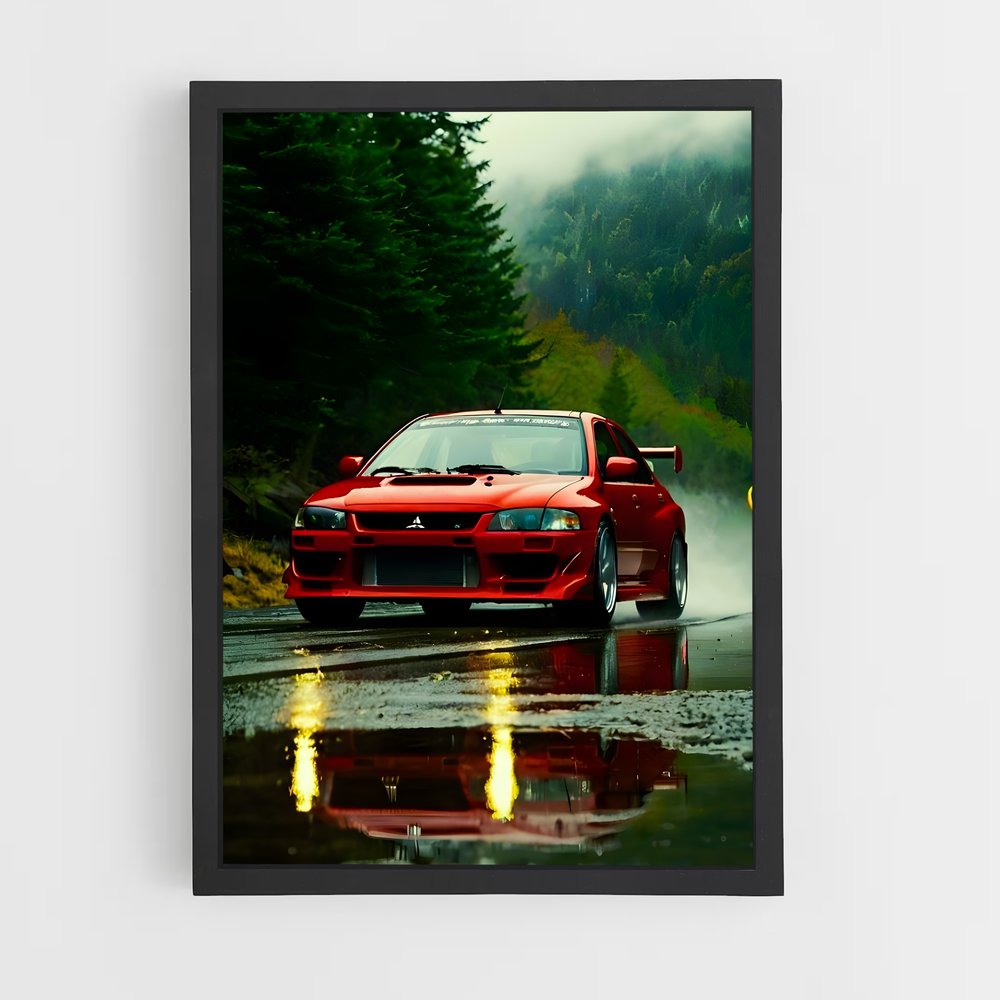 ap-lancer evolution ii-1 cadre Noir