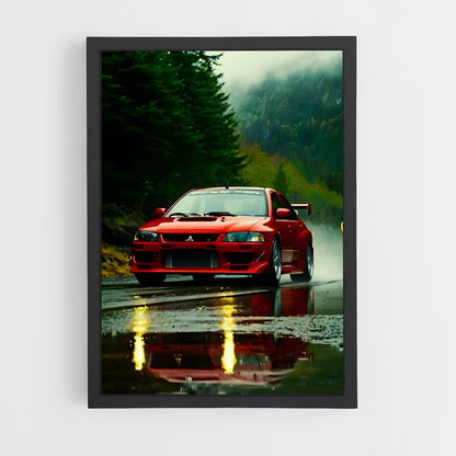 ap-lancer evolution ii-1 cadre Noir