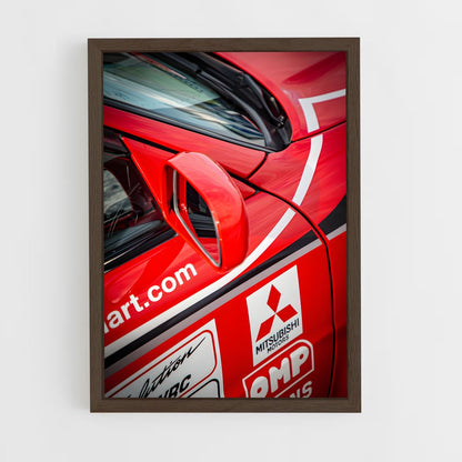 ap-lancer evolution ii-3 cadre Bois foncé