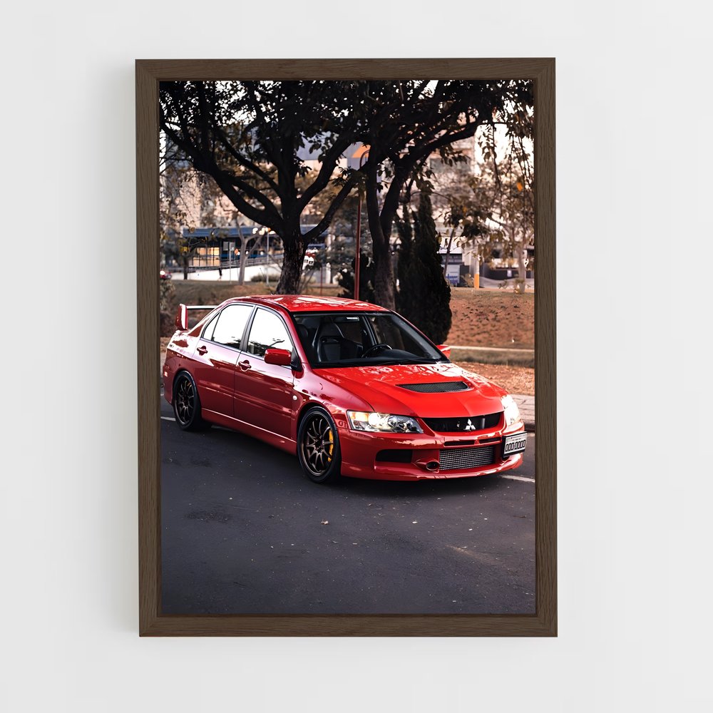 ap-lancer evolution ix-1 cadre Bois foncé
