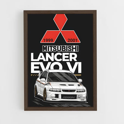 ap-lancer evolution v-2 cadre Bois foncé