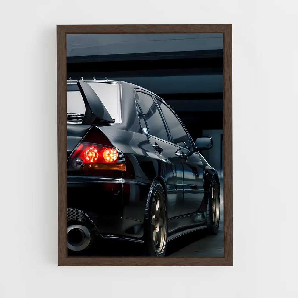 ap-lancer evolution vii-1 cadre Bois foncé
