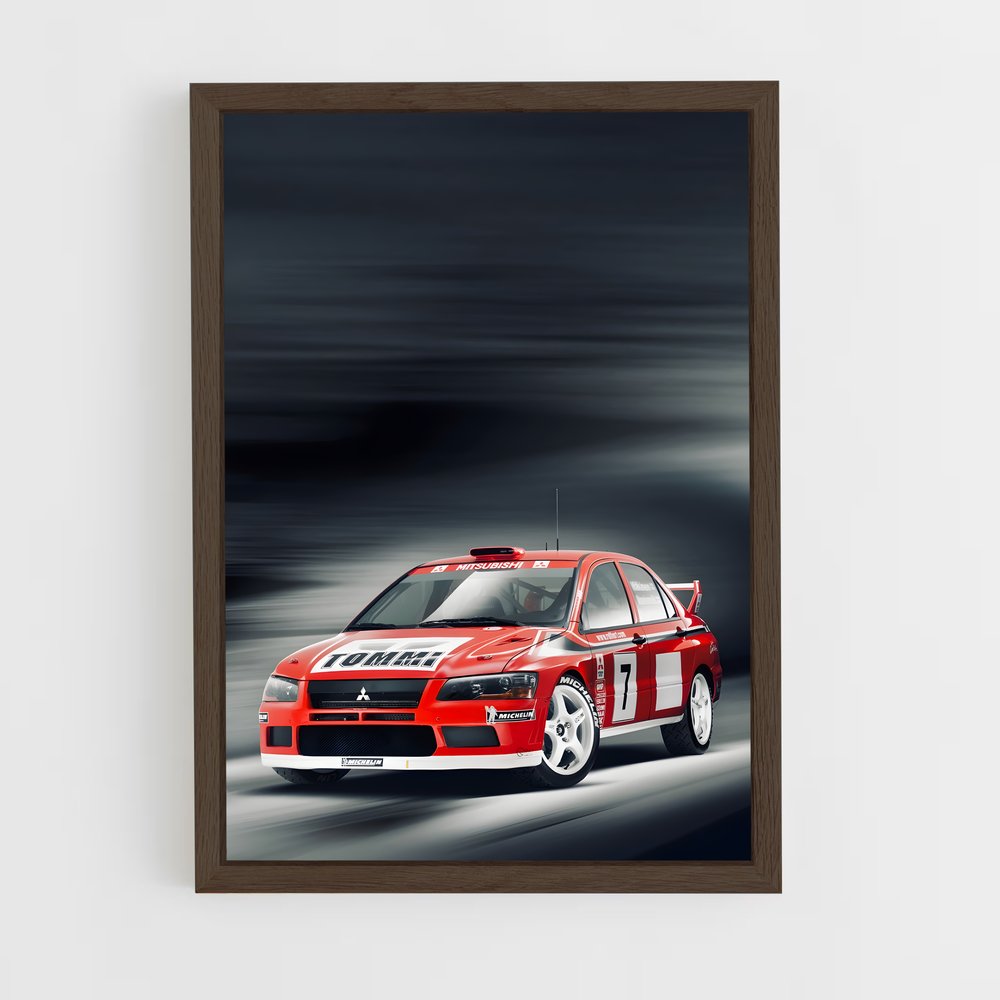 ap-lancer evolution vii-2 cadre Bois foncé