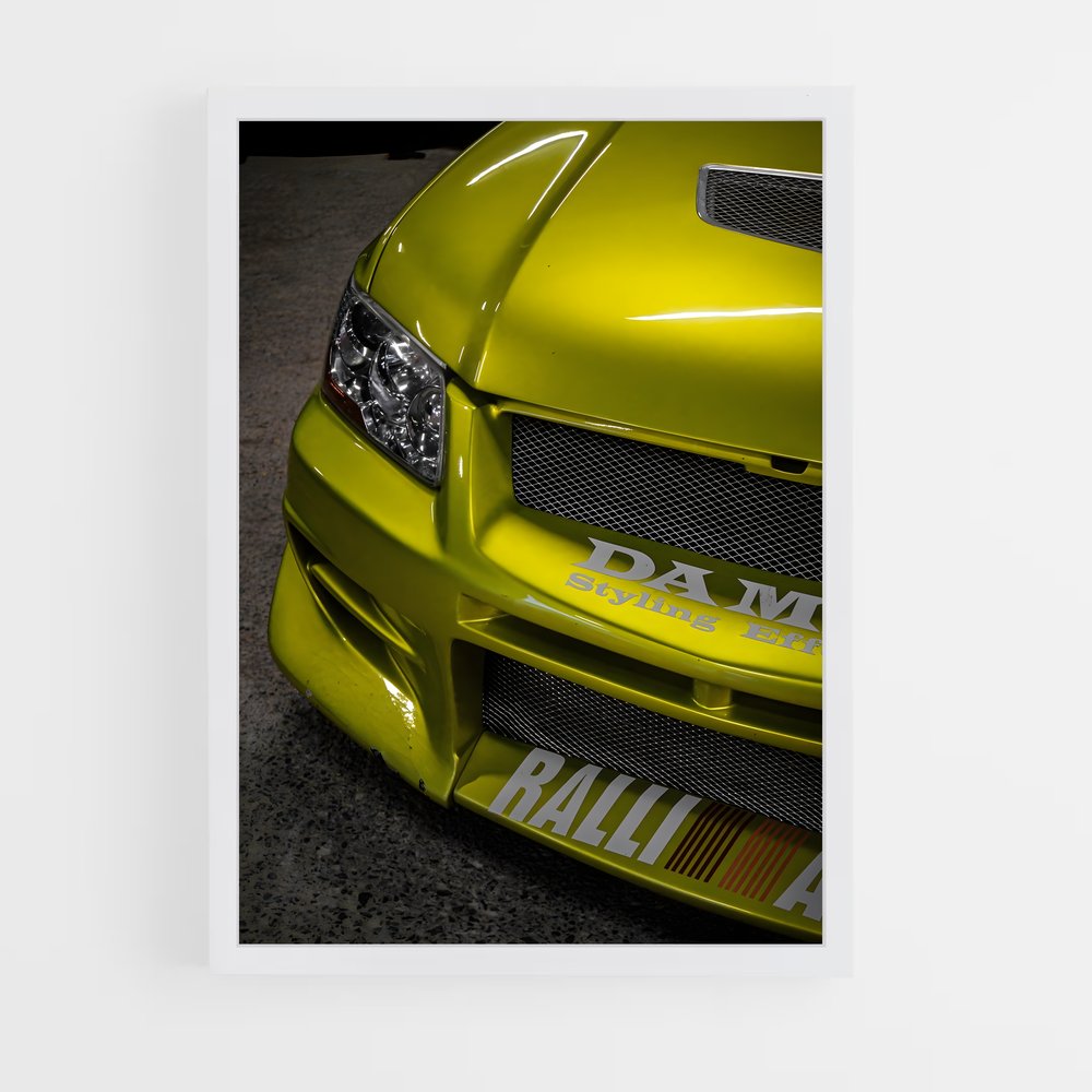 ap-lancer evolution vii-3 cadre Blanc