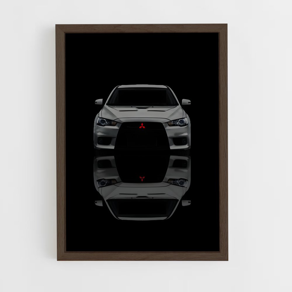 ap-lancer evolution x-3 cadre Bois foncé