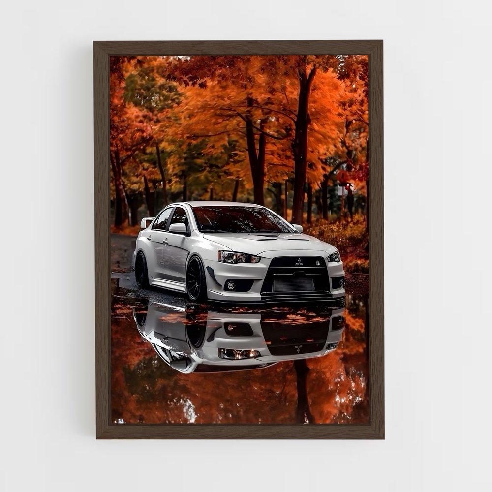 ap-lancer evolution x-6 cadre Bois foncé