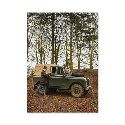 Poster Aventurier au Volant