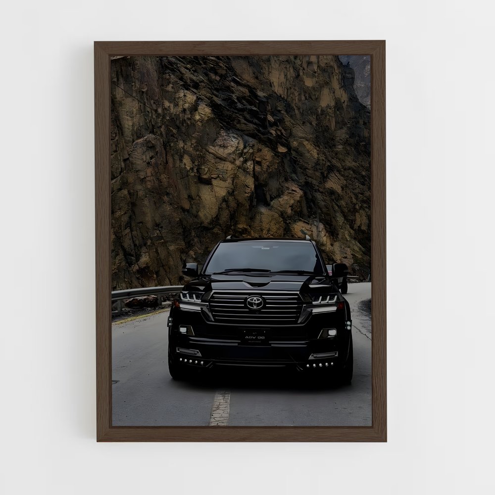 ap-land cruiser-3 cadre Bois foncé