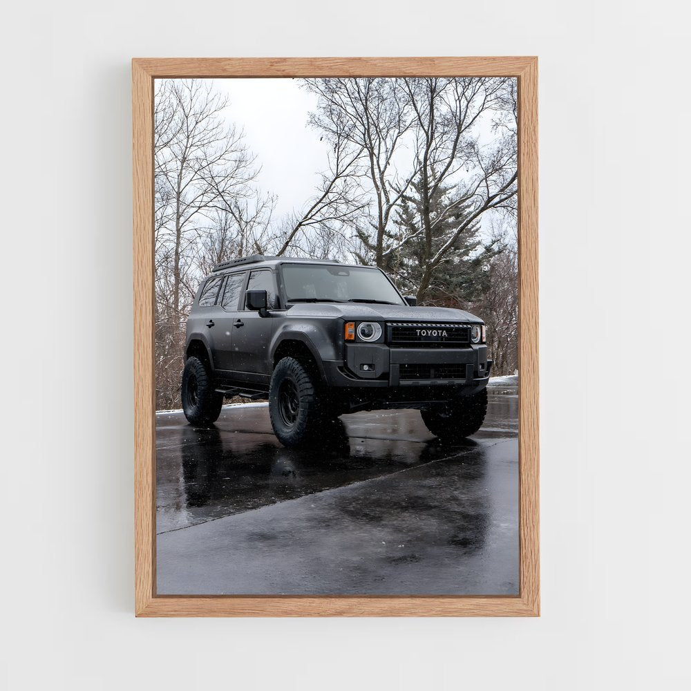 ap-land cruiser-6 cadre Bois clair