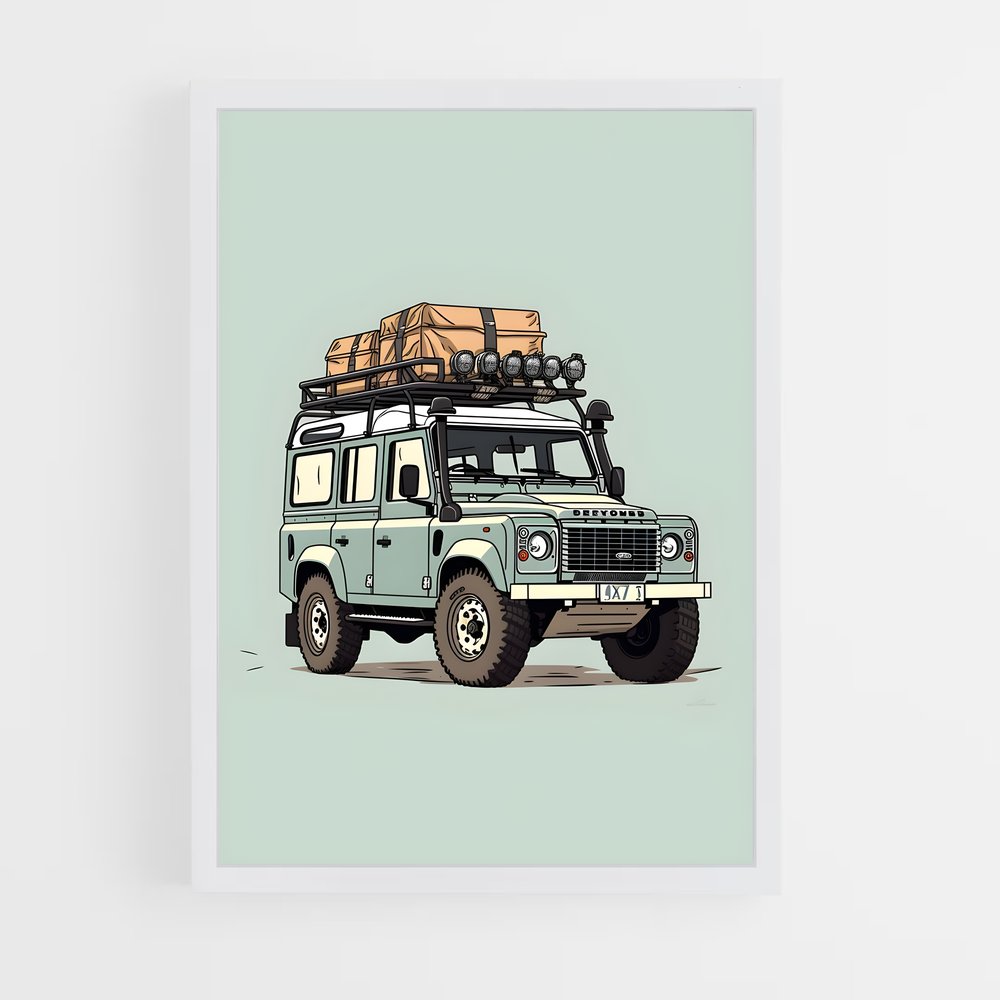 ap-land rover-6 cadre Blanc