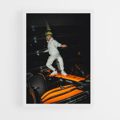 ap-lando norris-1 cadre Blanc