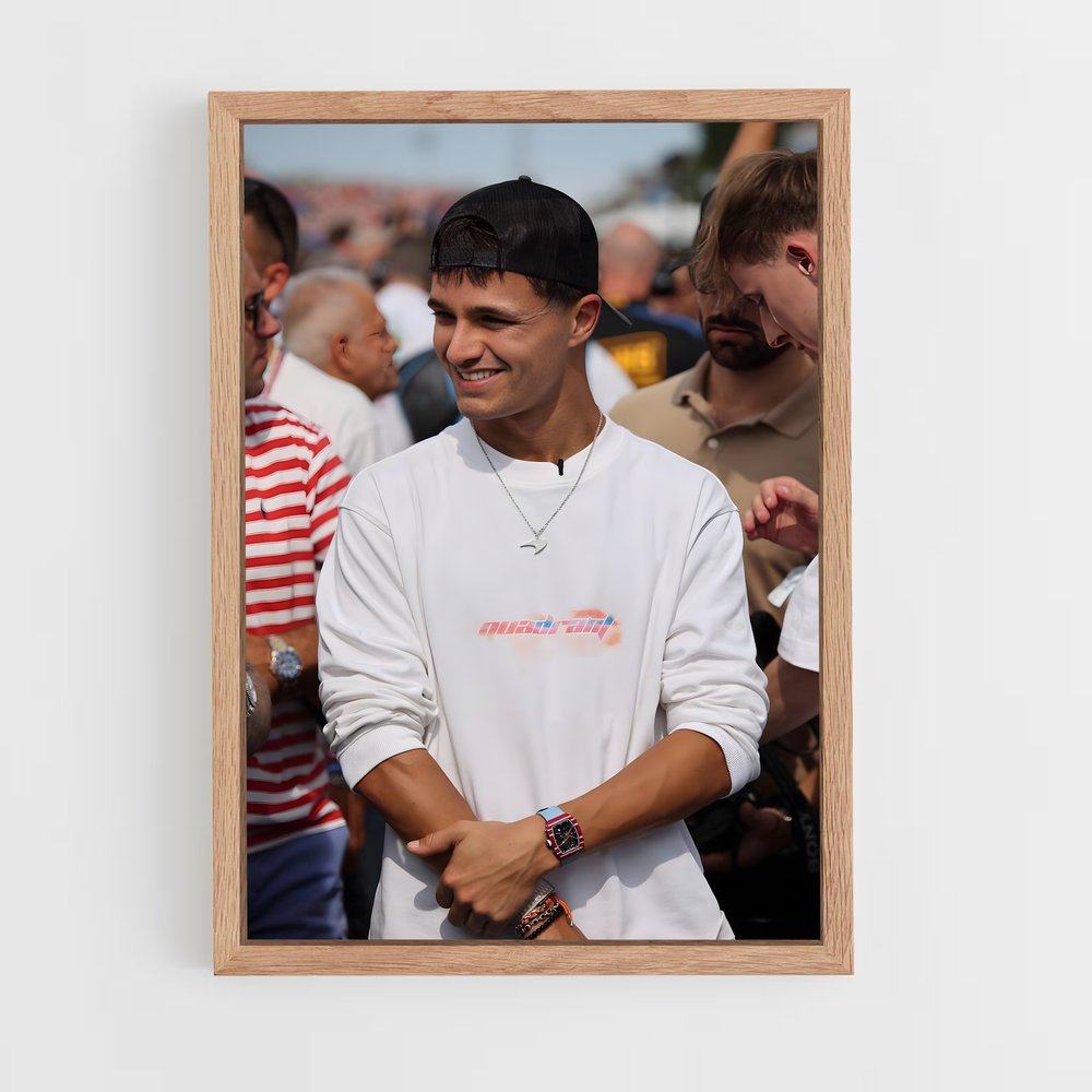 ap-lando norris-2 cadre Bois clair