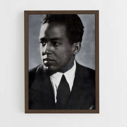 ap-langston hughes-1 cadre Bois foncé
