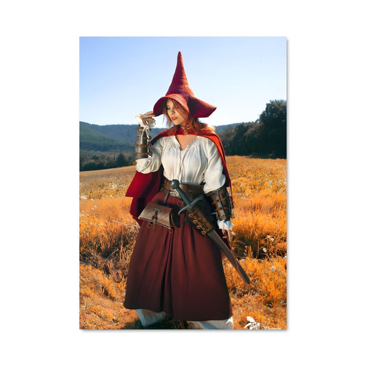 Poster La Petite Rouge au Verre