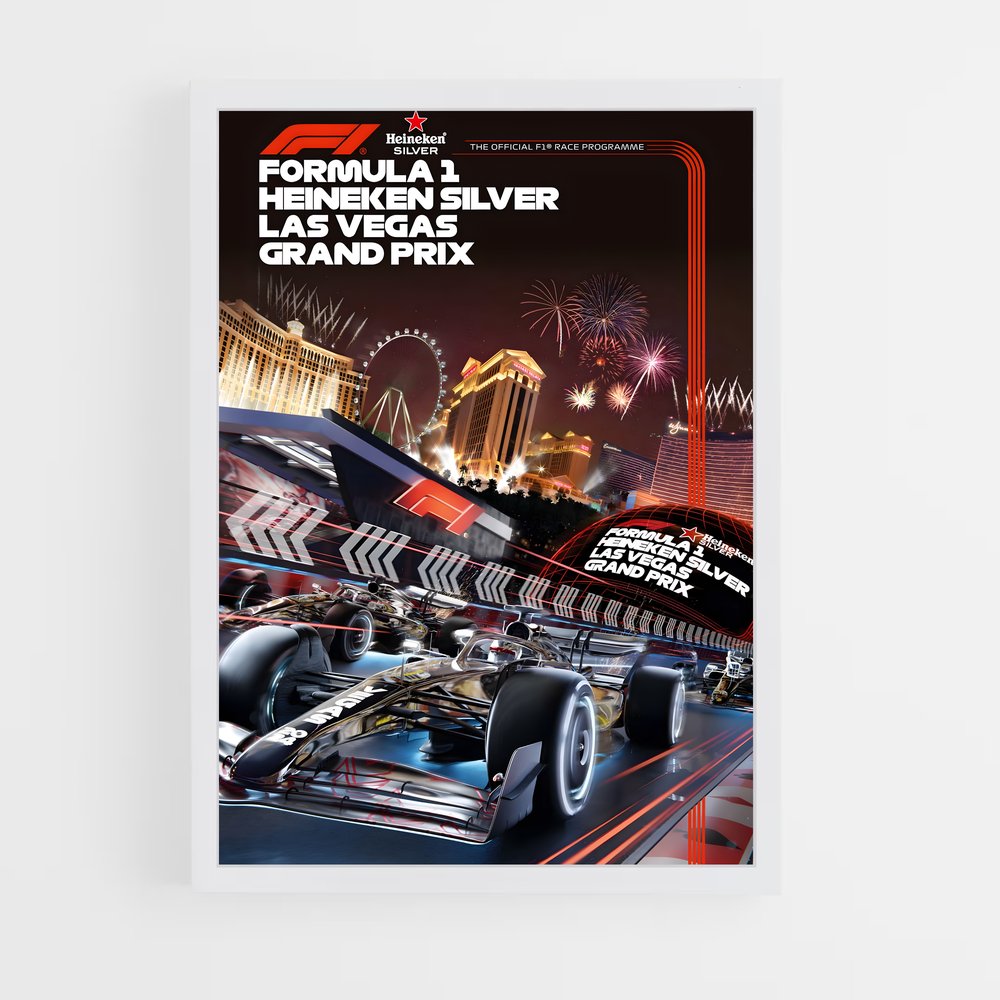 ap-las vegas grand prix-4 cadre Blanc
