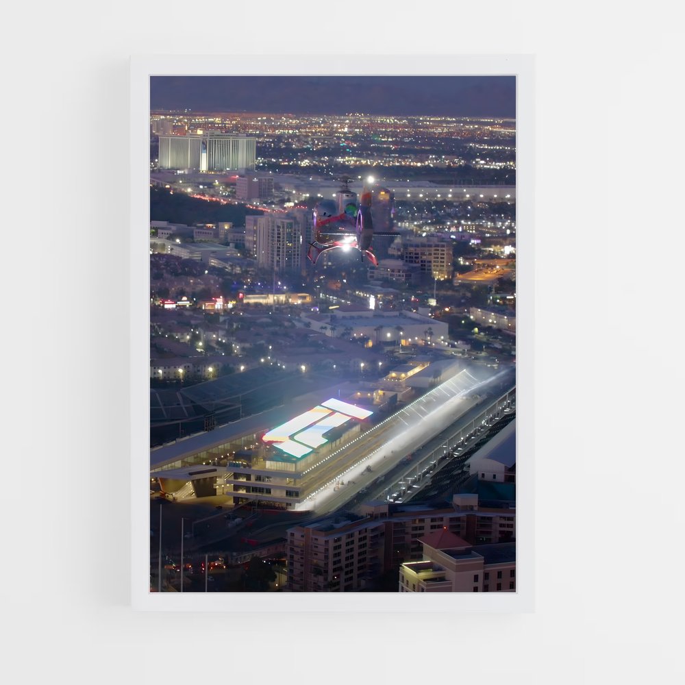 ap-las vegas grand prix-8 cadre Blanc