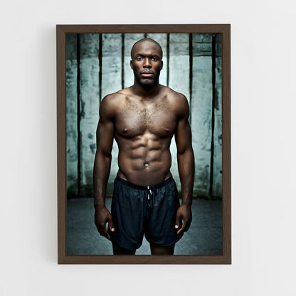 ap-lashawn merritt-2 cadre Bois foncé