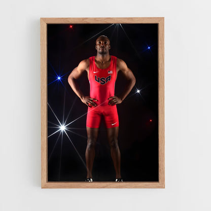 ap-lashawn merritt-4 cadre Bois clair