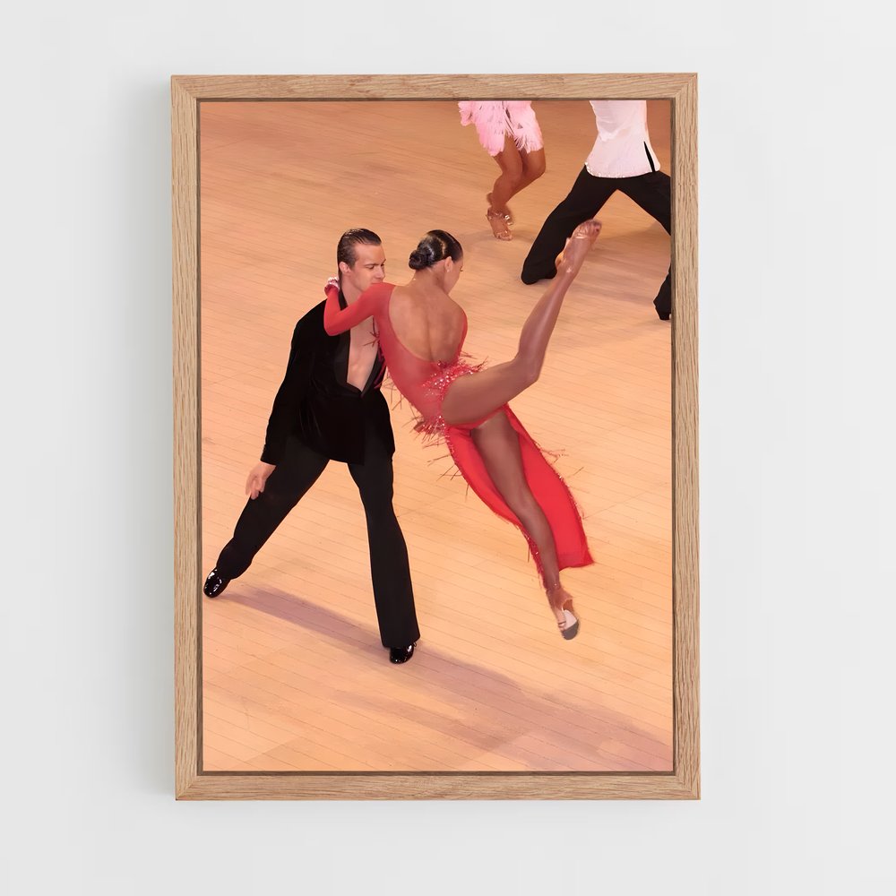 ap-latin dance-5 cadre Bois clair