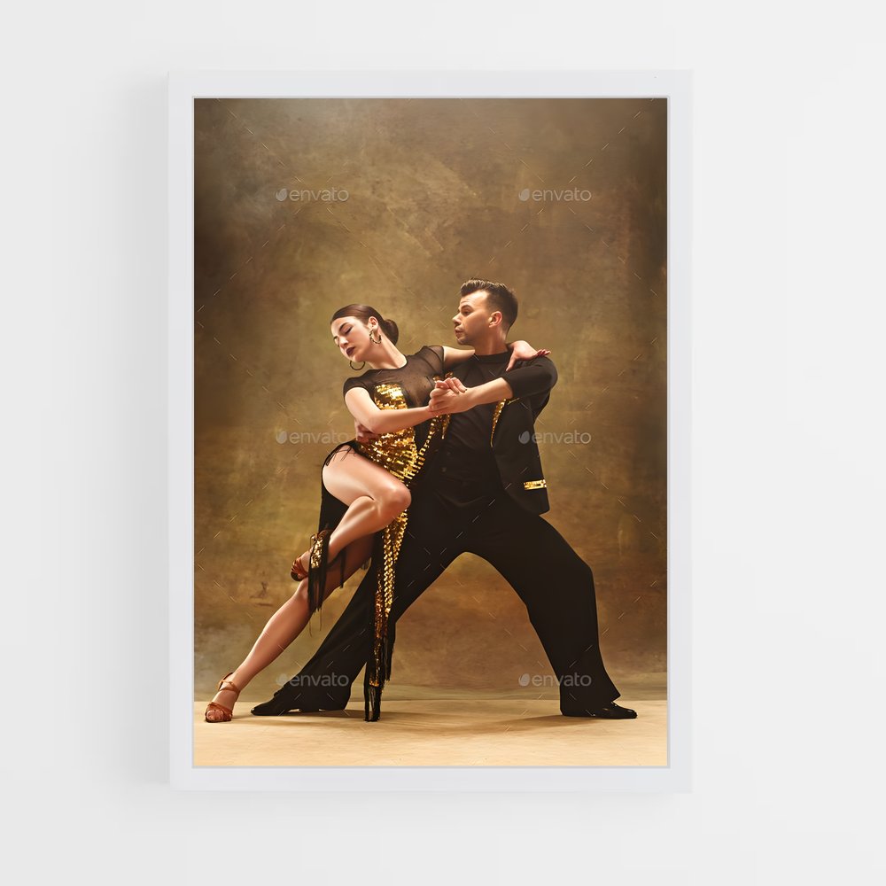ap-latin dance-8 cadre Blanc
