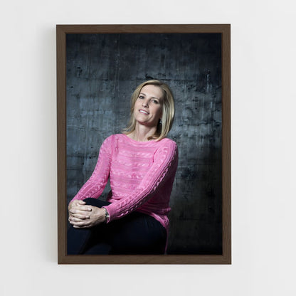 ap-laura ingraham-5 cadre Bois foncé