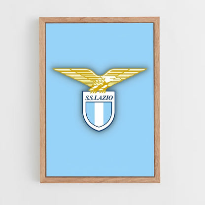 ap-lazio flag-1 cadre Bois clair
