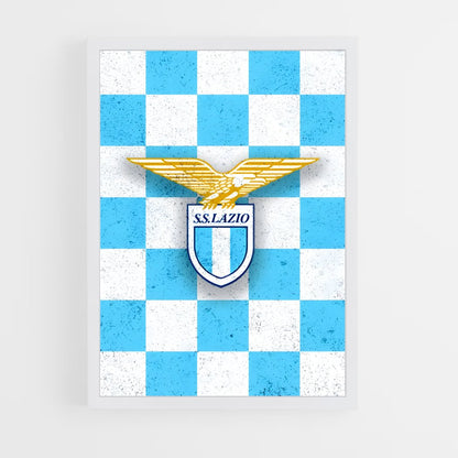 ap-lazio flag-2 cadre Blanc