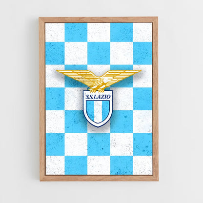 ap-lazio flag-2 cadre Bois clair