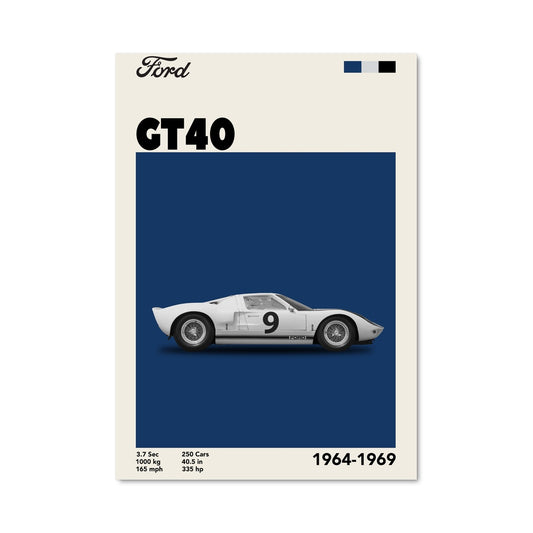 Poster GT40 Legends