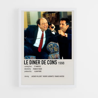 ap-le diner de cons-2 cadre Blanc