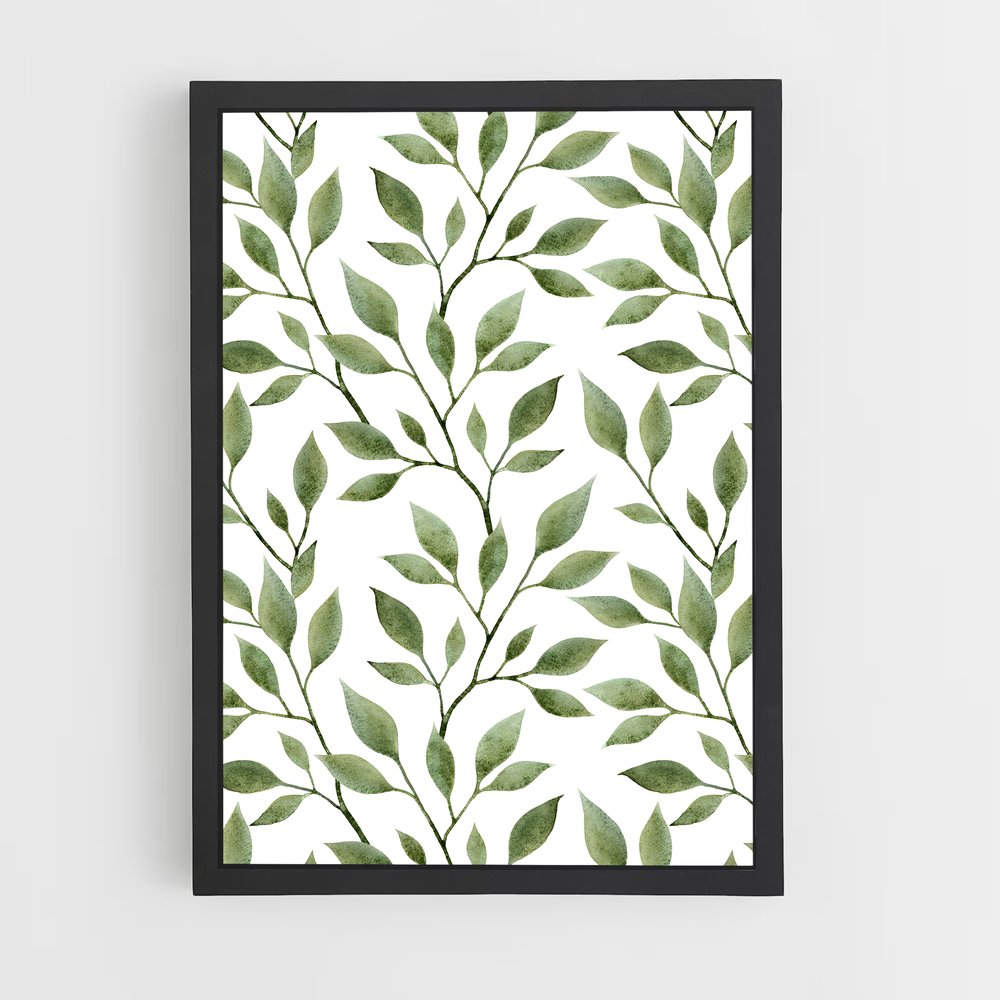 ap-leaf patterns-3 cadre Noir