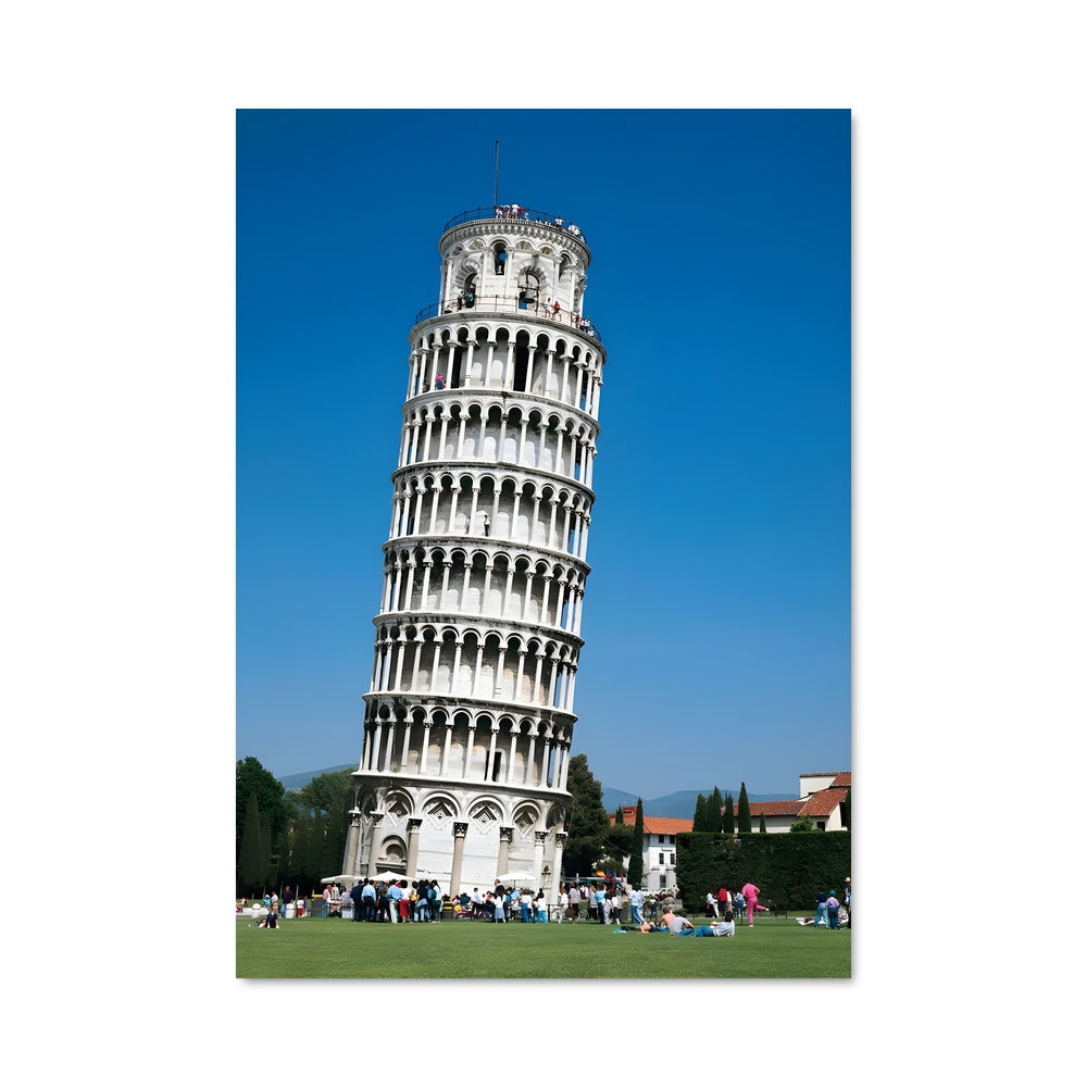 Poster Pisa en Équilibre