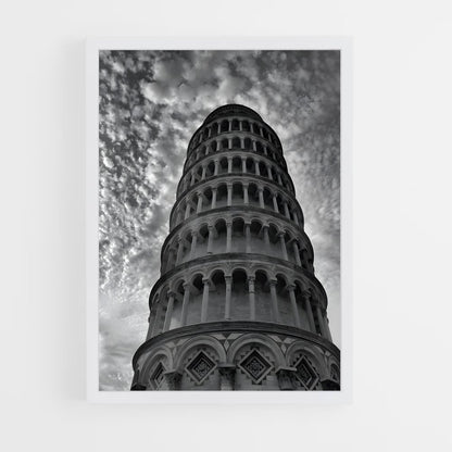 ap-leaning tower pisa-10 cadre Blanc