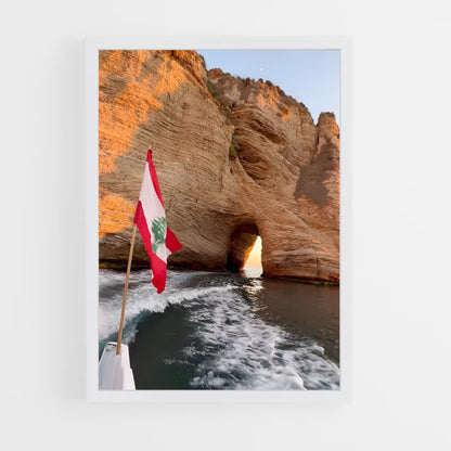 ap-lebanon flag-2 cadre Blanc