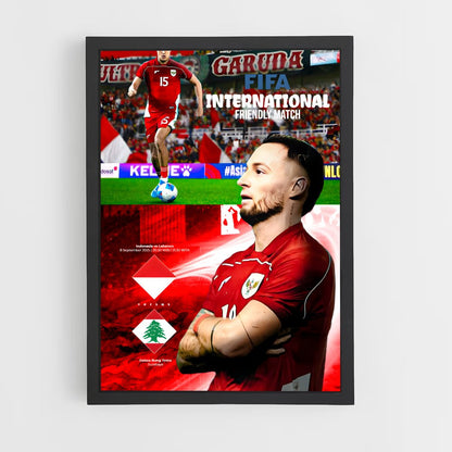 ap-lebanon national football team-2 cadre Noir