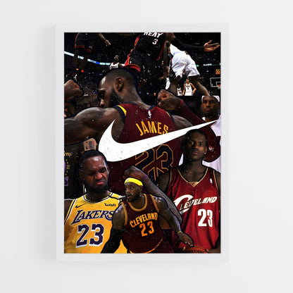 ap-lebron james-2 cadre Blanc