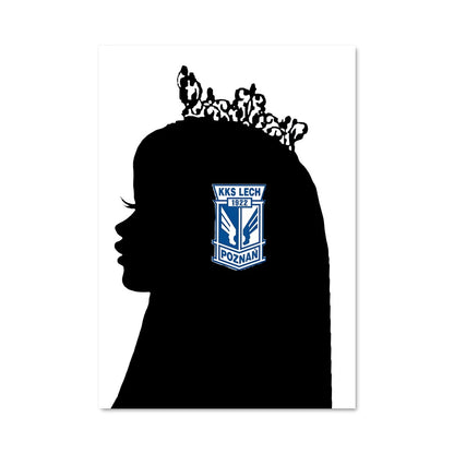 Poster Reine Silhouette