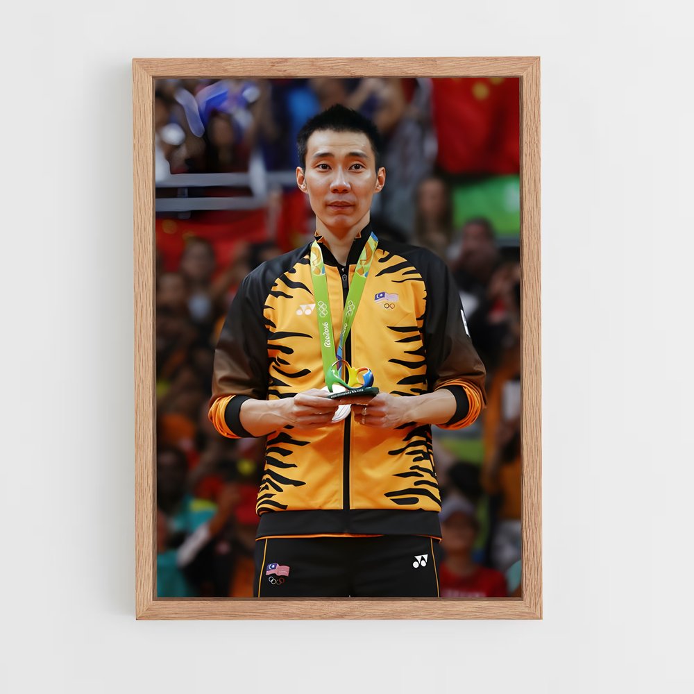 ap-lee chong wei-2 cadre Bois clair