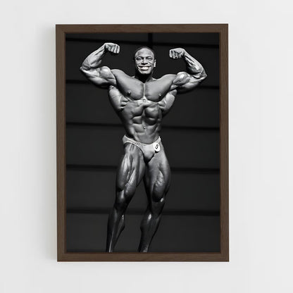 ap-lee haney-1 cadre Bois foncé