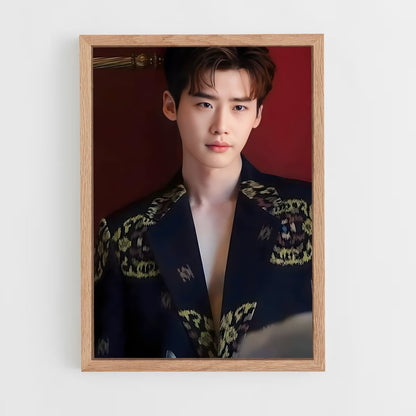 ap-lee jong-suk-2 cadre Bois clair