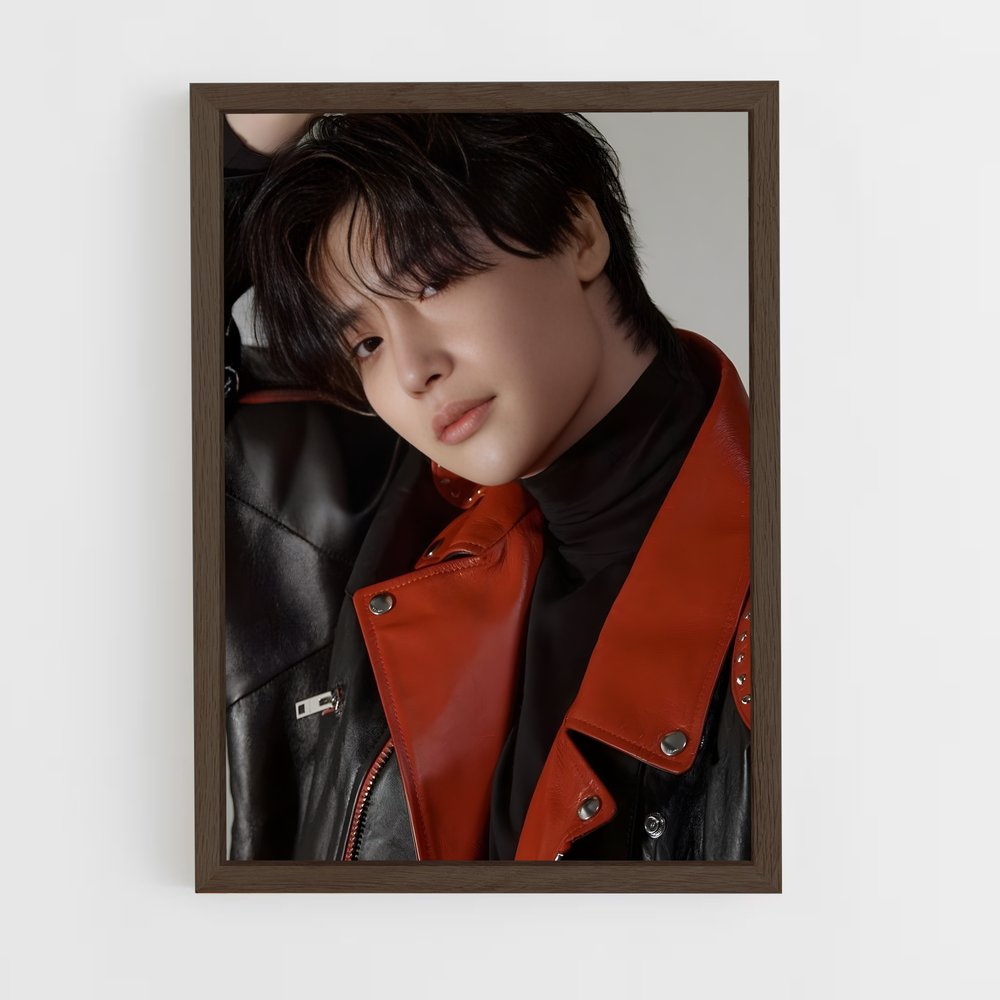 ap-lee jong-suk-9 cadre Bois foncé