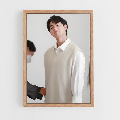 ap-lee kyung-kyu-10 cadre Bois clair