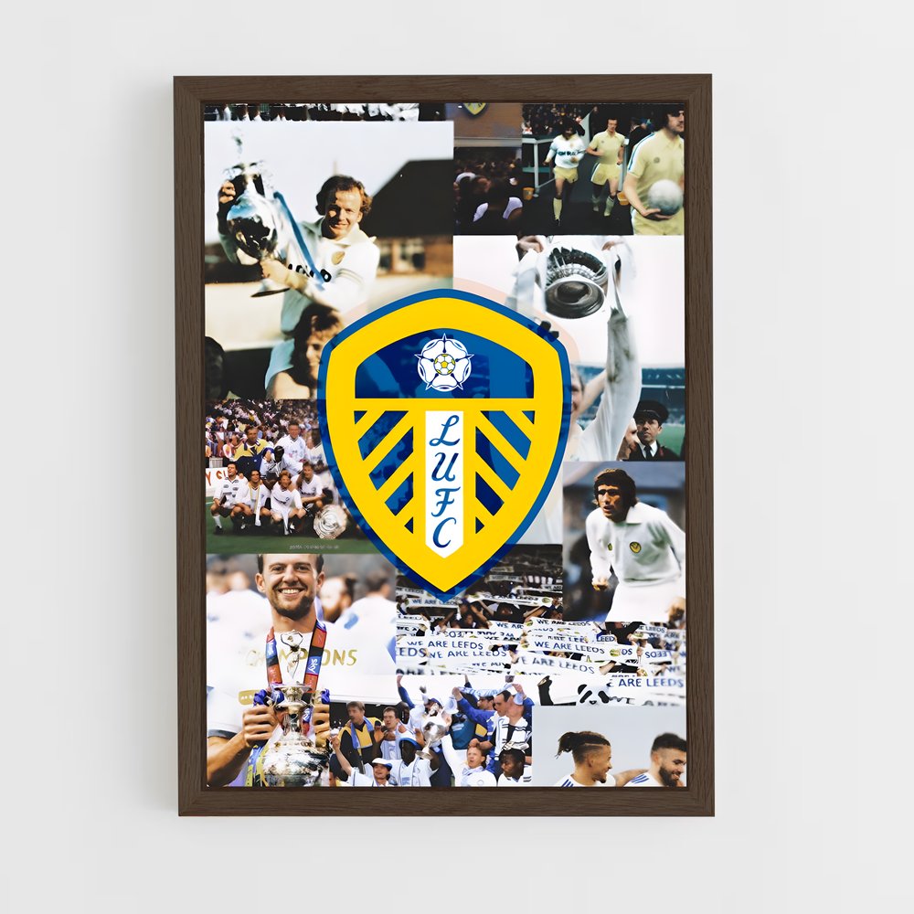 ap-leeds united fc-3 cadre Bois foncé