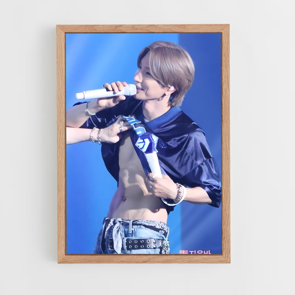 ap-leeteuk-3 cadre Bois clair