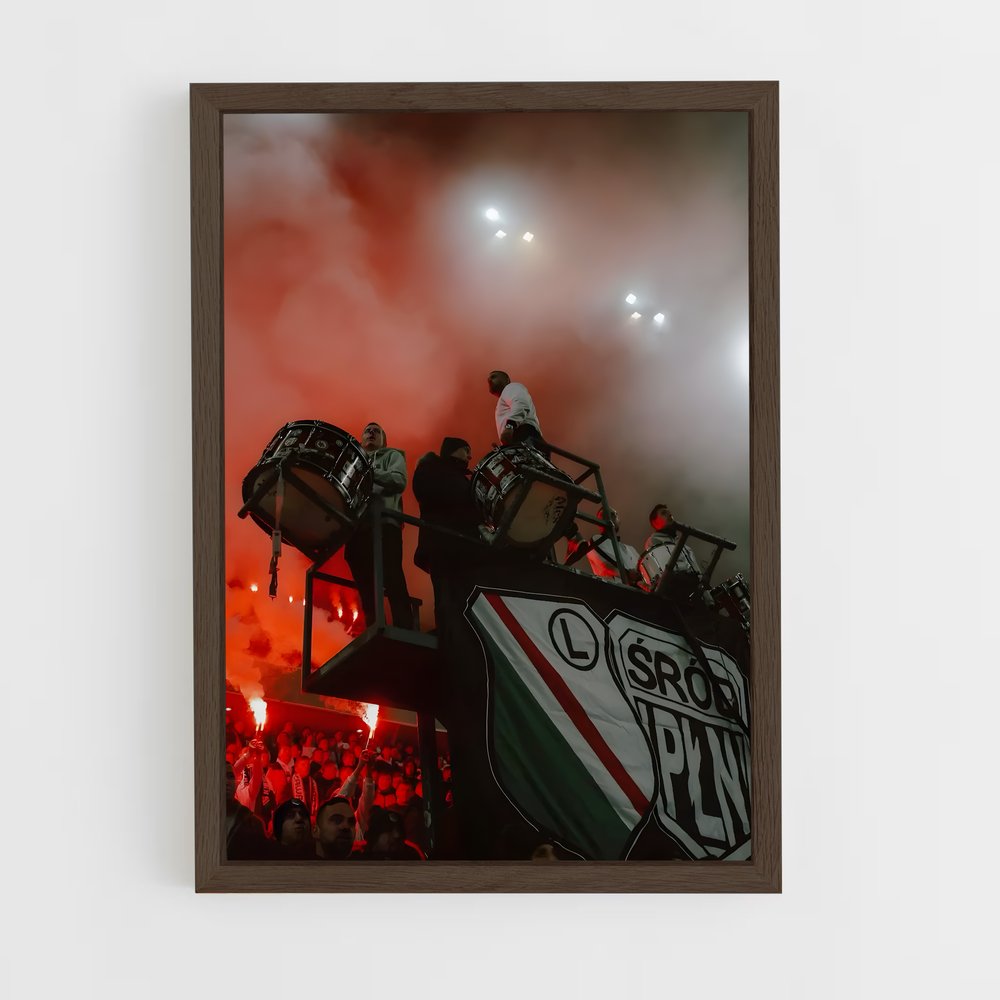 ap-legia warsaw-1 cadre Bois foncé