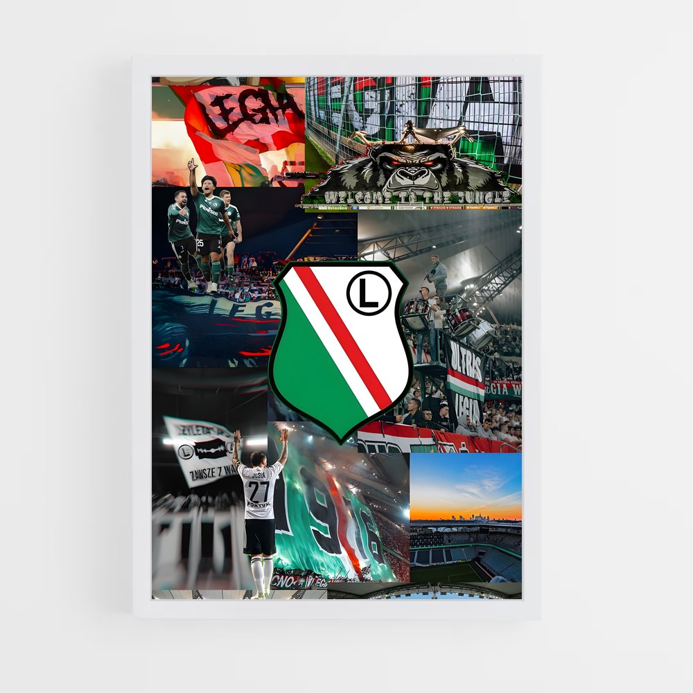 ap-legia warsaw-2 cadre Blanc