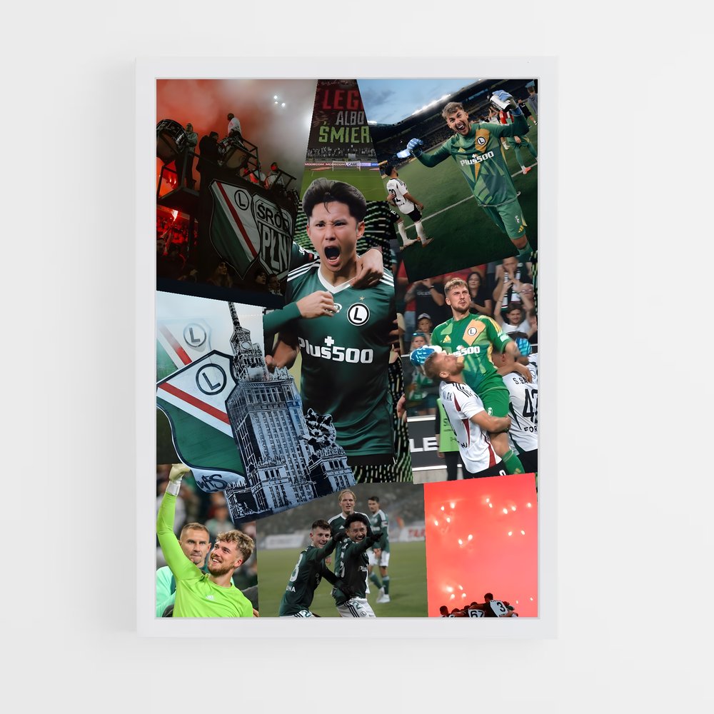 ap-legia warsaw-8 cadre Blanc