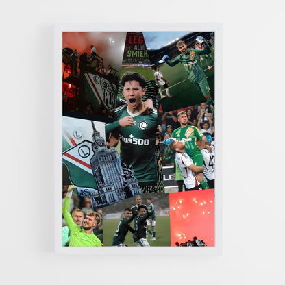 ap-legia warsaw-8 cadre Blanc